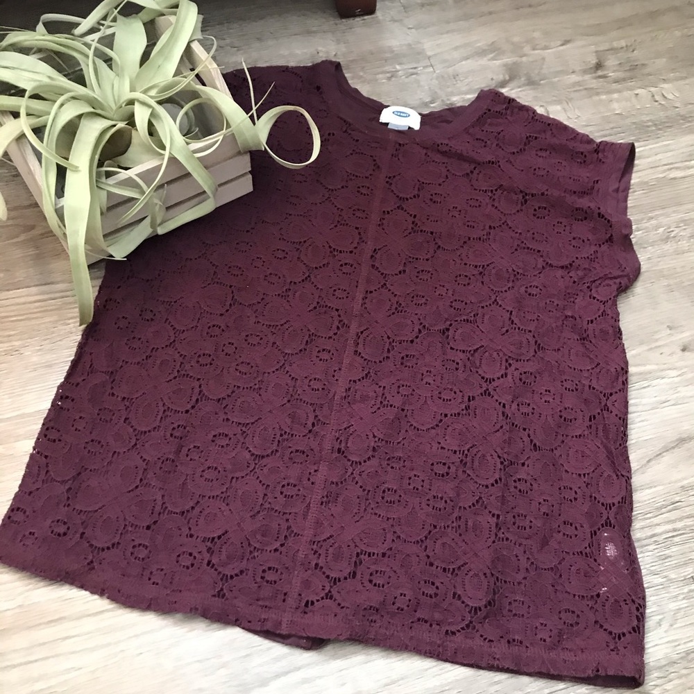 Old Navy Lace Shirt